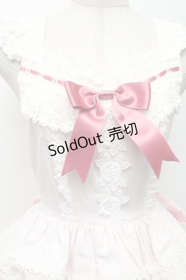 画像3: BABY,THE STARS SHINE BRIGHT / エリザベスジャンパースカート  ピンクＸ白 S-26-03-02-030-BA-OP-SA-ZS (3)