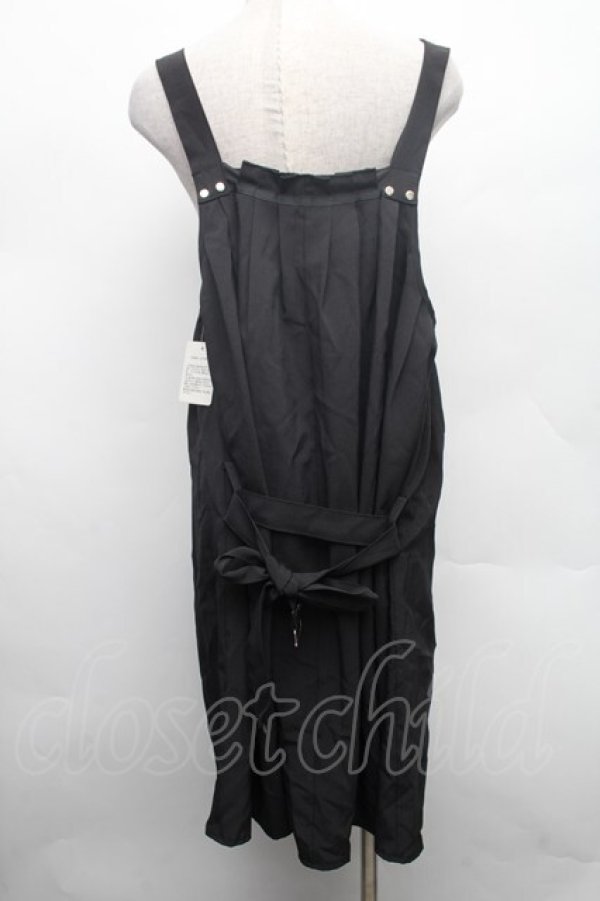 画像2: Drug Honey / ジャンパースカート  黒 S-26-03-02-041-PU-OP-HR-ZS (2)