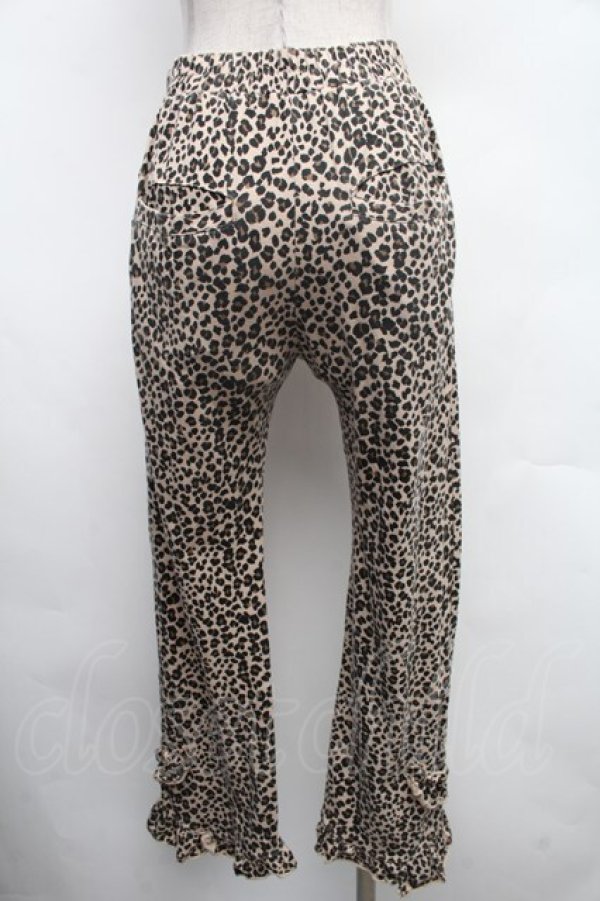 画像2: Candy Stripper / FRILL HEM PANTS  ベージュ S-26-03-02-047-PU-PA-HR-ZS (2)
