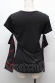 画像2: Qutie Frash / アームカバー付きTシャツ  黒 S-26-03-02-007-QU-TO-AS-ZS (2)