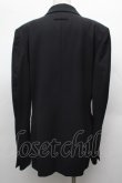 画像2: Jean Paul GAULTIER / CLASSIQUE スナップボタンジャケット 48 黒 S-26-03-02-010-GO-JA-AS-ZS (2)