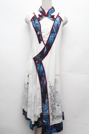 画像: Ozz oneste / 月光睡蓮ワンピース  白 S-26-03-02-018-OO-SK-SA-ZS