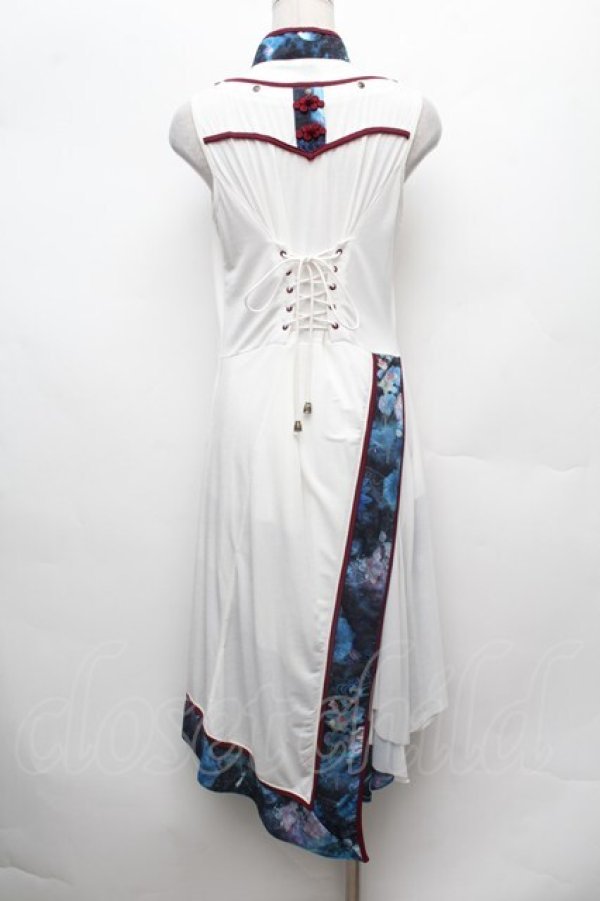 画像2: Ozz oneste / 月光睡蓮ワンピース  白 S-26-03-02-018-OO-SK-SA-ZS (2)