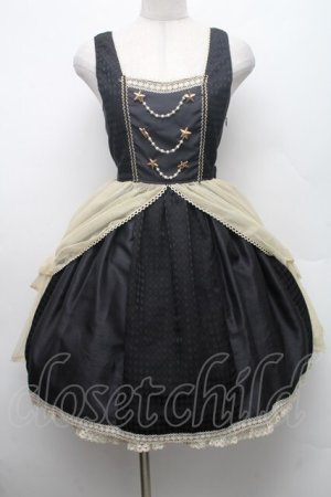 画像: ALICE and the PIRATES / 夢か現か、記憶の中のPiste d'un cirque “Un”ジャンパースカート  黒 S-26-03-02-023-PA-OP-SZ-ZS