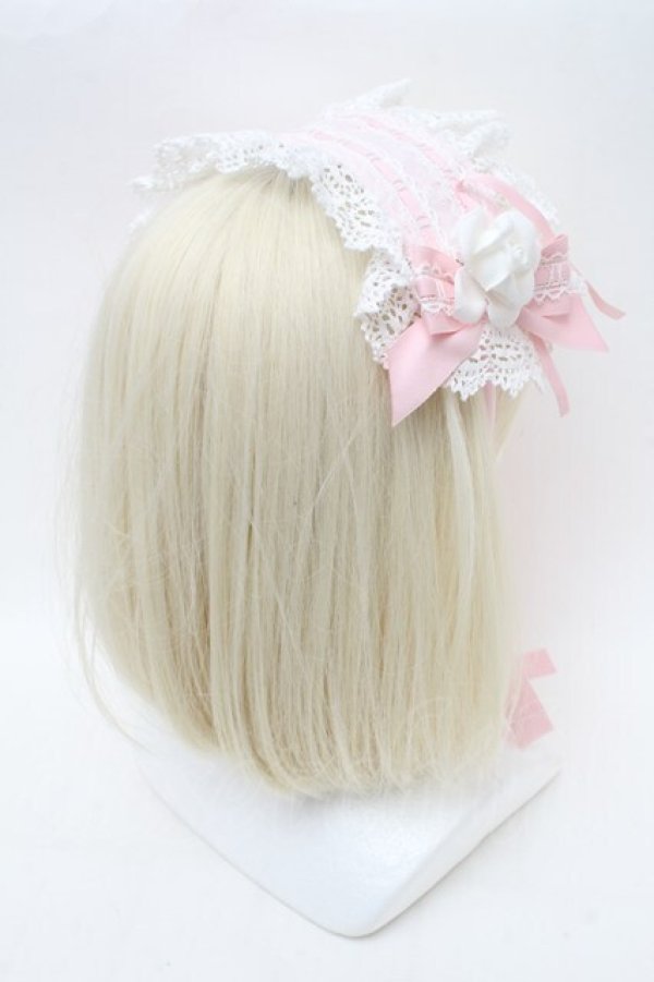 画像6: BABY,THE STARS SHINE BRIGHT / はわせドールワンピース&ヘッドドレスセット  ピンク S-26-03-02-026-BA-OP-HR-ZS (6)