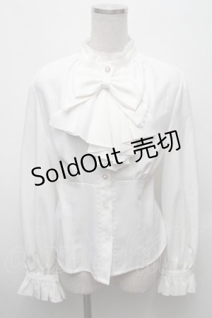 画像: Forest Wardrobe（海外ロリータブランド） / South of the Forest ブラウス M 白 S-26-03-04-046-LO-BL-HR-ZS