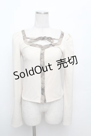 画像: evelyn / カーディガン  オフ S-26-03-04-047-LO-TO-AS-ZS