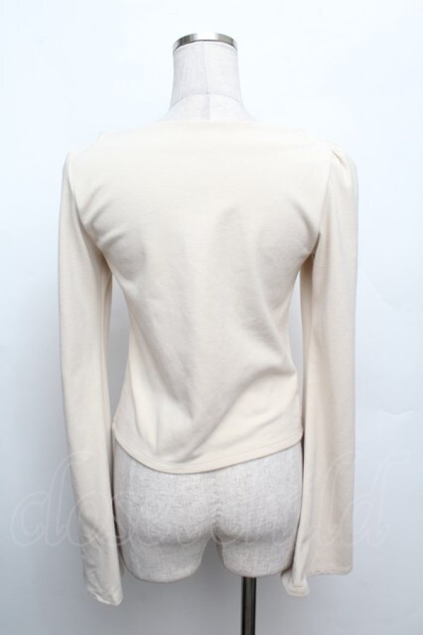 画像2: evelyn / カーディガン  オフ S-26-03-04-047-LO-TO-AS-ZS (2)