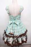 画像2: Angelic Pretty / Chess Chocolateジャボ付ジャンパースカート  ミント S-26-03-04-054-AP-OP-HR-ZS (2)