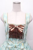 画像4: Angelic Pretty / Chess Chocolateジャボ付ジャンパースカート  ミント S-26-03-04-054-AP-OP-HR-ZS (4)
