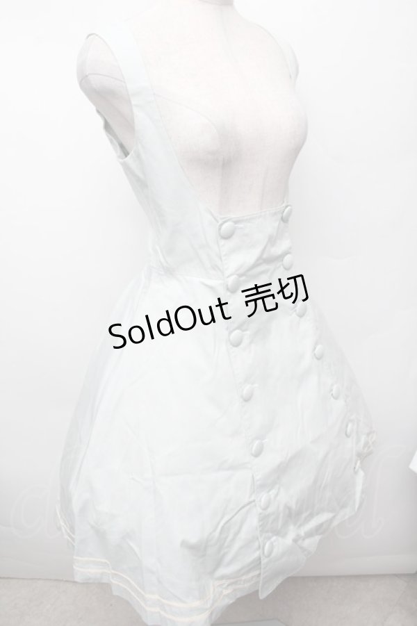 画像3: Victorian maiden / ダブルボタンジャンパースカート  ミント S-26-03-04-055-CL-OP-TE-ZS (3)