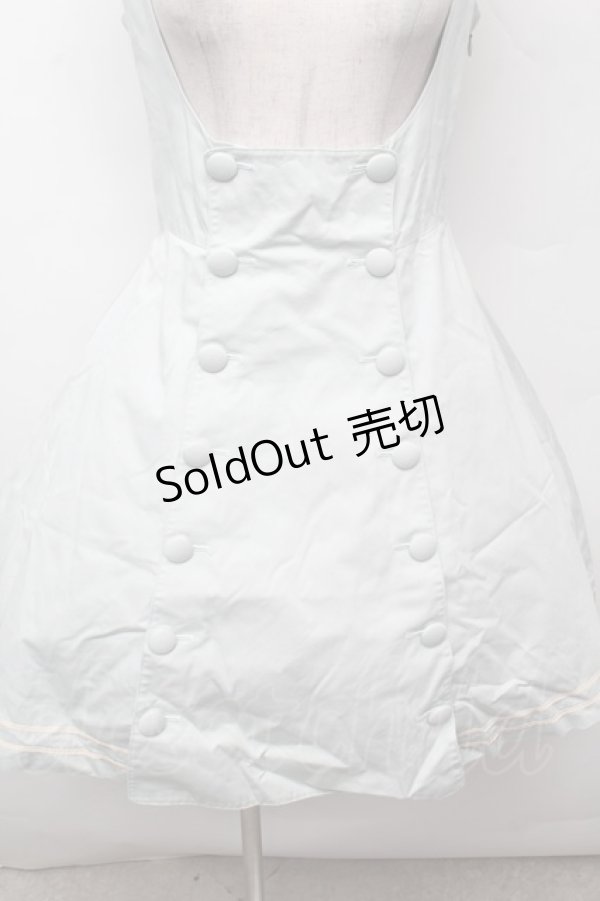 画像5: Victorian maiden / ダブルボタンジャンパースカート  ミント S-26-03-04-055-CL-OP-TE-ZS (5)