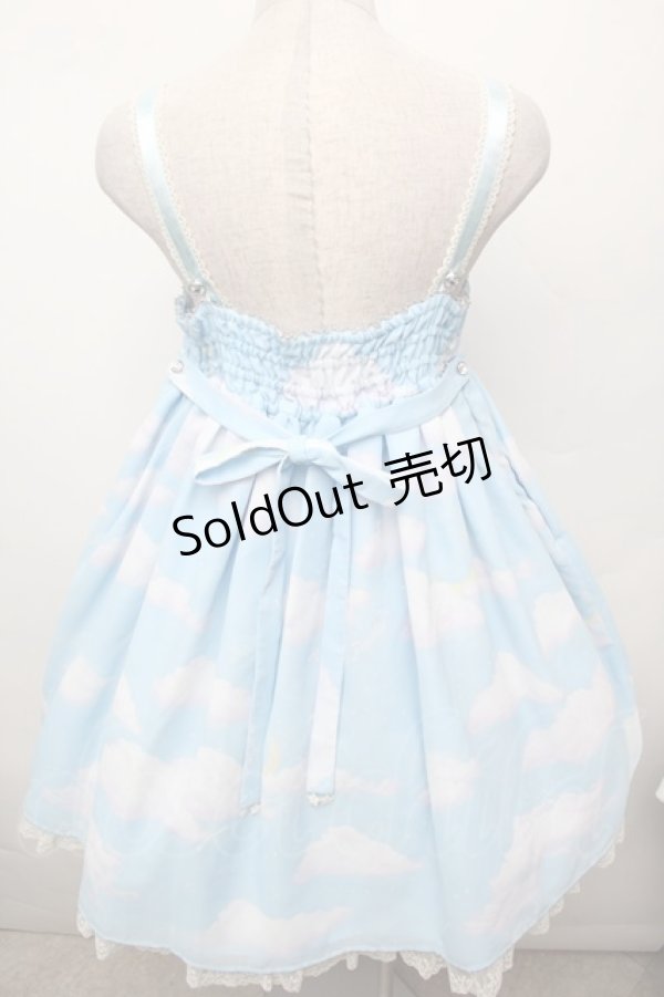 画像2: Angelic Pretty / Misty Skyジャンパースカート（2016年）  サックス S-26-03-04-056-AP-OP-HR-ZS (2)