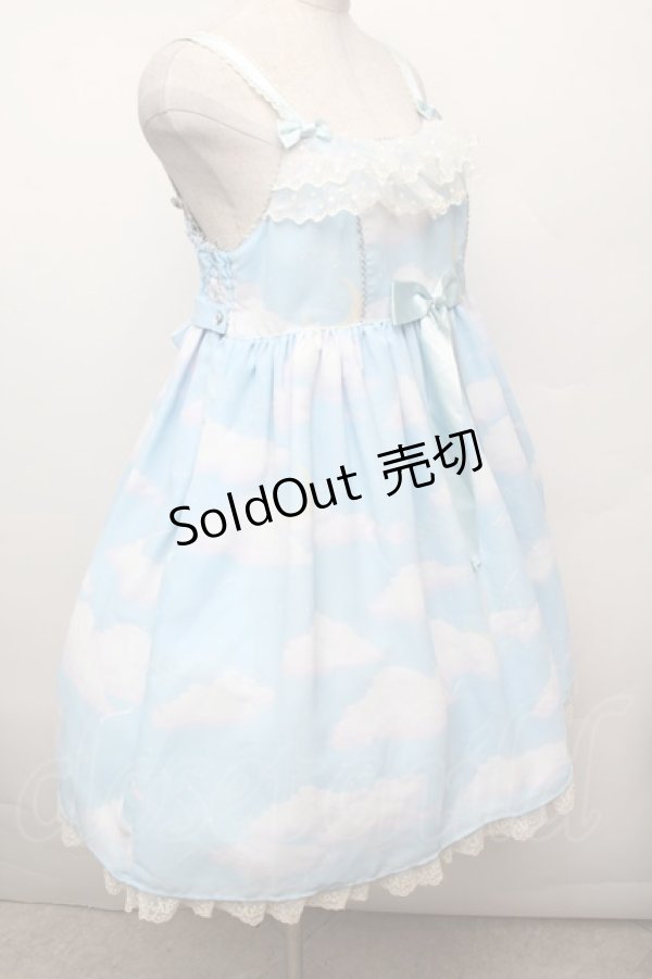 画像3: Angelic Pretty / Misty Skyジャンパースカート（2016年）  サックス S-26-03-04-056-AP-OP-HR-ZS (3)