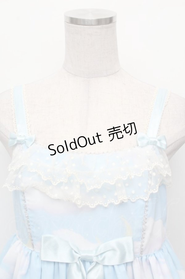 画像4: Angelic Pretty / Misty Skyジャンパースカート（2016年）  サックス S-26-03-04-056-AP-OP-HR-ZS (4)