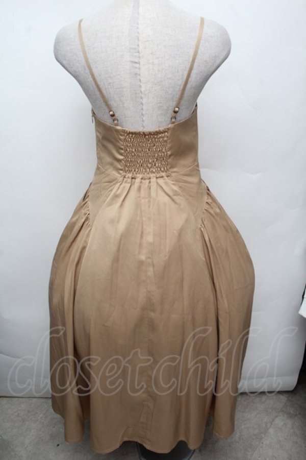 画像2: an another angelus / サイドギャザーキャミワンピース F ベージュ S-26-03-04-057-CA-TO-TE-ZS (2)