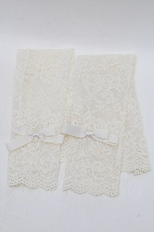 画像1: LOLITA / レースアームカバー  オフ S-26-03-04-007-LO-ZA-AS-ZS (1)