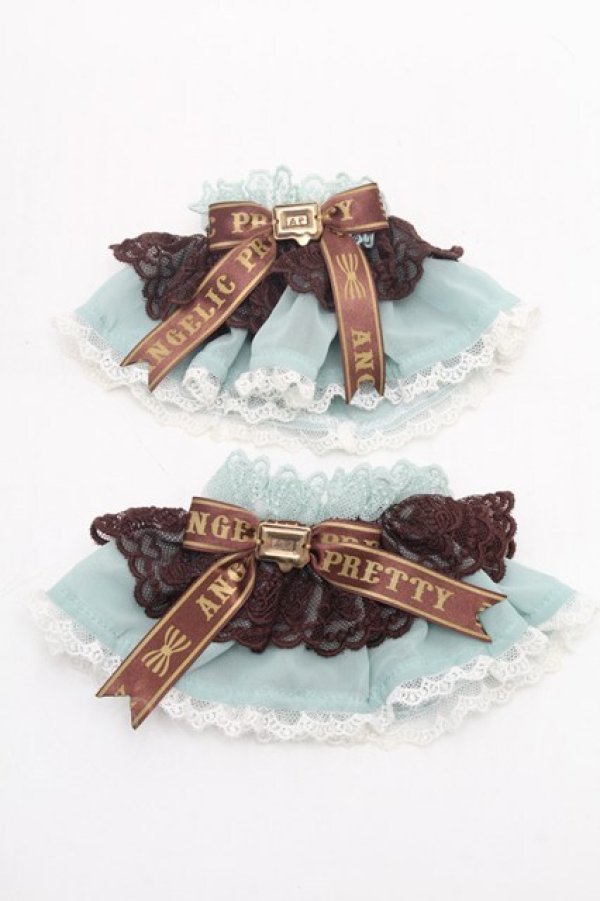 画像1: Angelic Pretty / Melty Ribbon Chocolateお袖とめ  ミント S-26-03-04-016-AP-ZA-HR-ZS (1)