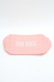 画像1: PINK HOUSE / ロゴポーチ  ピンク S-26-03-04-017-LO-ZA-HR-ZS (1)