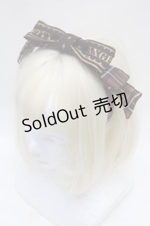 画像: Angelic Pretty / Loyal Rosetteカチューシャ  ブラウン S-26-03-04-024-AP-OP-HR-ZS