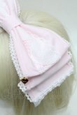 画像2: Angelic Pretty / Heartヒロインリボンヘッドドレス(無地)  ピンク S-26-03-04-028-AP-AC-AS-ZS (2)