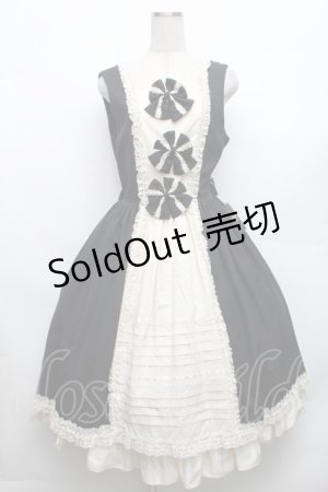 画像: Innocent World / リバイバルクラシカルリボンジャンパースカート   S-26-03-06-030-IW-OP-AS-ZS