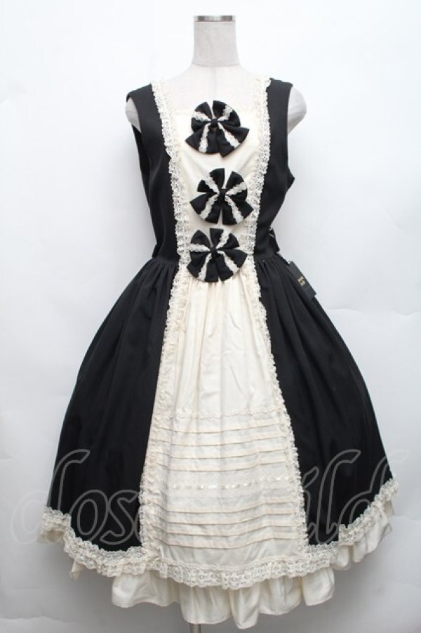 画像1: Innocent World / リバイバルクラシカルリボンジャンパースカート   S-26-03-06-030-IW-OP-AS-ZS (1)