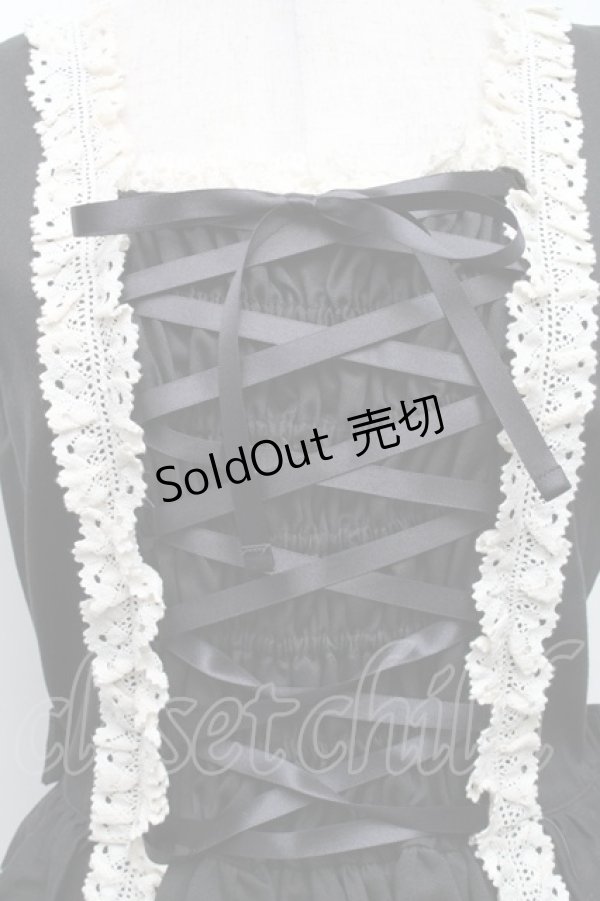 画像4: Innocent World / リバイバル エルダジャンパースカート M 黒 S-26-03-06-031-IW-OP-AS-ZS (4)