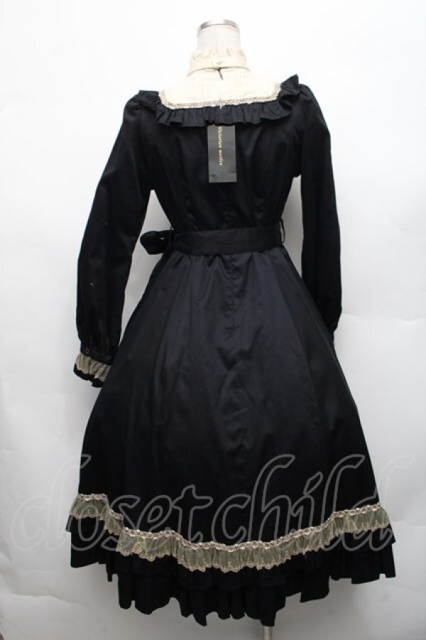 画像2: Victorian maiden / クラシカルドールロングドレス  黒 S-26-03-06-032-CL-OP-AS-ZS (2)