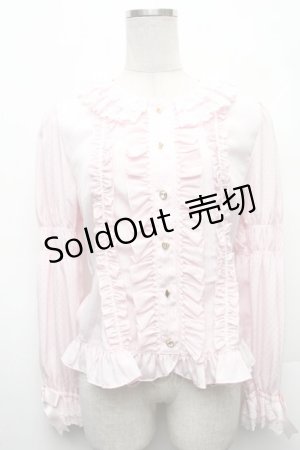 画像: BABY,THE STARS SHINE BRIGHT / Alice in the Crystal Palaceブラウス  ピンク S-26-03-06-004-BA-BL-HR-ZS