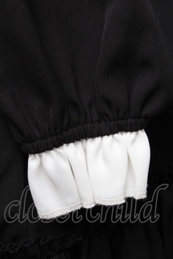 画像4: MARBLE / 衿付きバイカラーワンピース XL 黒ｘ白 S-26-03-06-034-GO-TO-HR-ZS (4)
