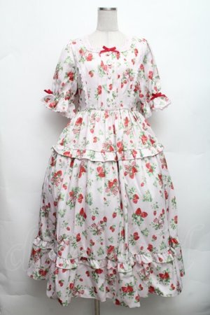 画像: axes femme kawaii / クラシックベリーワンピース  ピンク S-26-03-06-041-AX-OP-AS-ZS