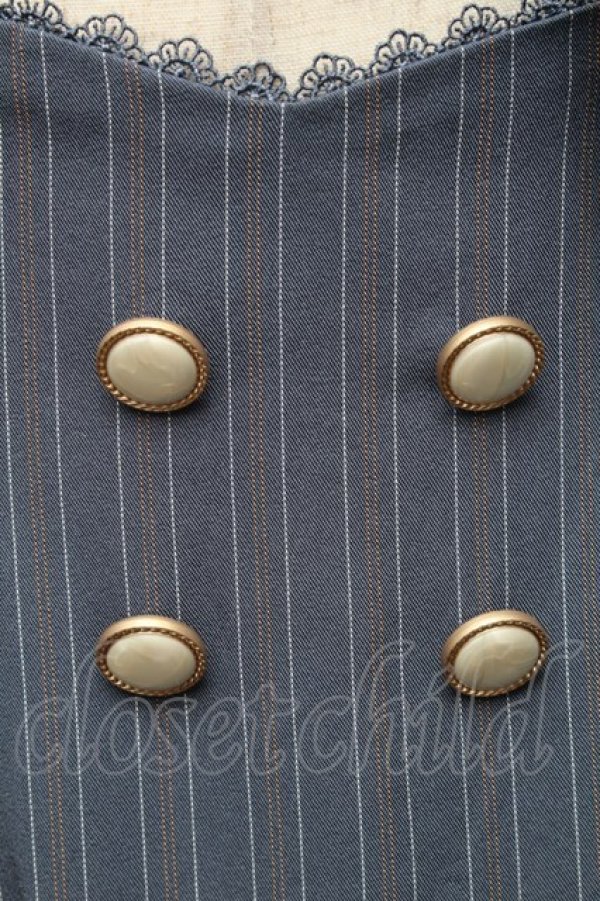 画像3: Forest Wardrobe（海外ロリータブランド） / South of the Forest ホルターネックスカート M ブルー S-26-03-06-058-LO-SK-HR-ZS (3)