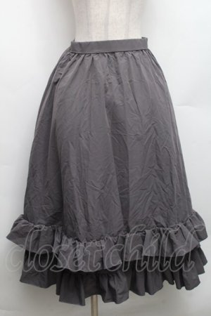 画像: FLC / 皆方由衣コラボ/ティアードスカート M グレー S-26-03-06-064-LO-SK-AS-ZS