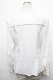 画像2: Angelic Pretty / CIRCUS Ribbonブラウス  白ｘ黒 S-26-03-06-007-AP-BL-AS-ZS (2)