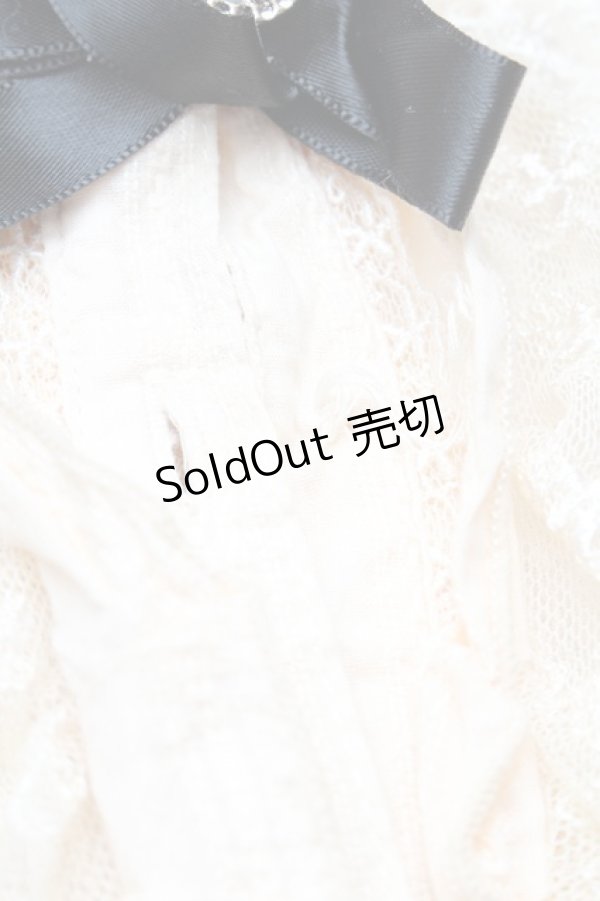 画像4: axes femme kawaii / プリーツカラーブラウス  オフ S-26-03-06-011-AX-BL-AS-ZS (4)