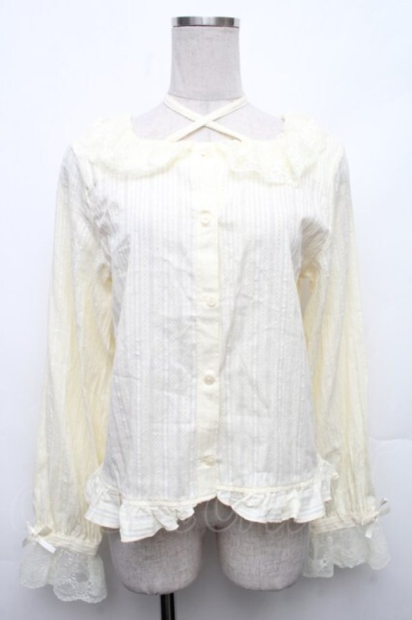 画像1: FCL / ホルターネックブラウス L オフ S-26-03-06-013-LO-BL-AS-ZS (1)