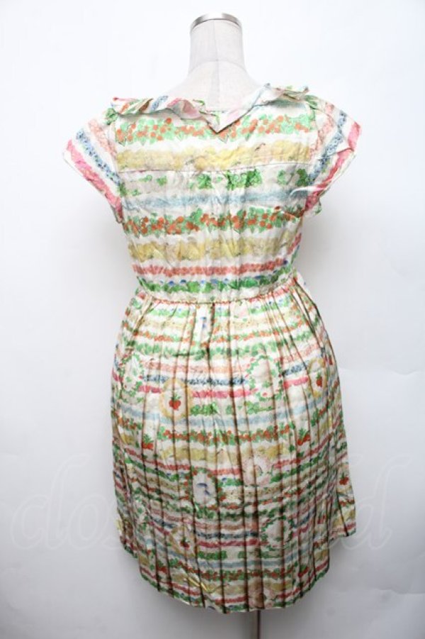 画像2: Franche Lippee / ボーダーワンピース  オフ S-26-03-06-016-LO-OP-AS-ZS (2)