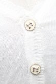 画像3: Secret Honey / リボンボタンカーディガン  白 S-26-03-06-024-CA-TO-HR-ZS (3)