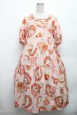 画像1: PINK HOUSE / チェリーチェリー柄ワンピース  ピンク S-26-03-08-034-LO-OP-AS-ZS (1)