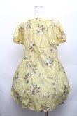 画像2: PINK HOUSE / ヒナギクブーケ柄ワンピース  イエロー S-26-03-08-036-LO-SK-AS-ZS (2)