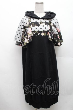 画像: PINK HOUSE / スウェットワンピース  黒 S-26-03-08-040-LO-OP-AS-ZS