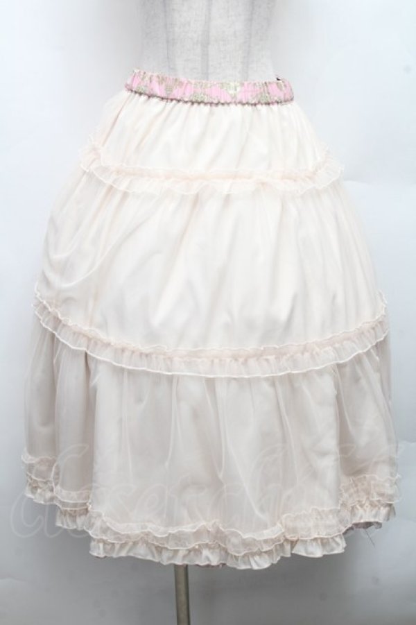 画像4: m petit by misako / NINA'S RVパニエスカート L ピンク S-26-03-08-045-LO-SK-TE-ZS (4)