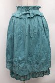 画像1: axes femme / ウエスト編み上げレーススカート  グリーン S-26-03-08-050-AX-SK-AS-ZS (1)