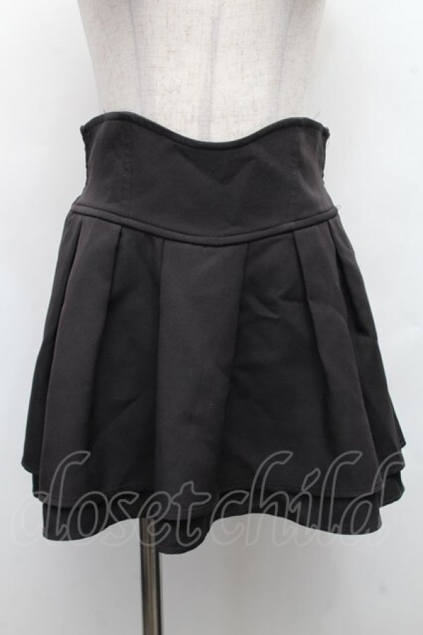 画像1: LOLITA / キュロット  黒 S-26-03-08-052-LO-PA-HR-ZS (1)