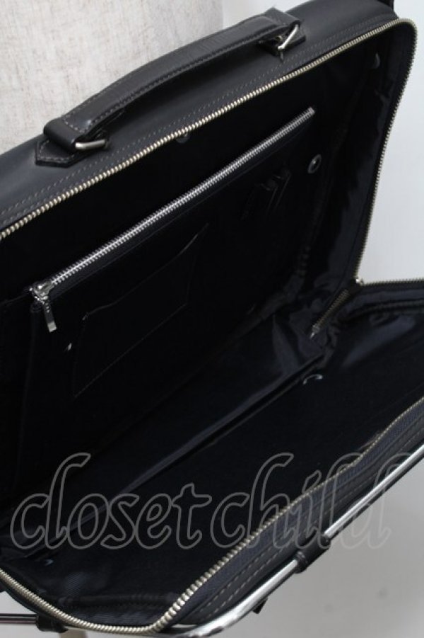 画像7: Jean Paul GAULTIER / アルミフレームショルダーBAG(大)  黒 S-26-03-08-008-GO-BG-AS-ZS (7)
