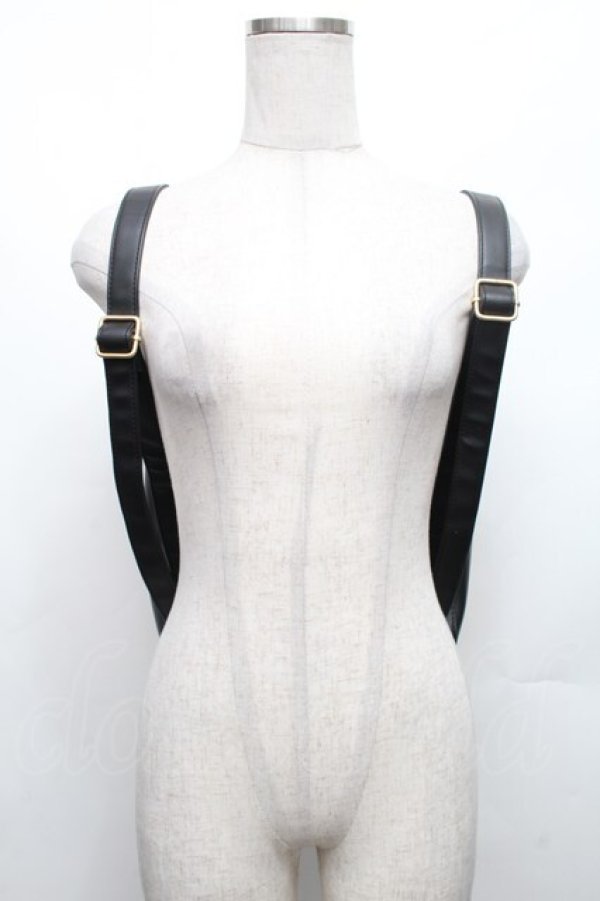 画像4: m petit by misako / TT*AMリュック  黒 S-26-03-08-010-LO-BG-HR-ZS (4)