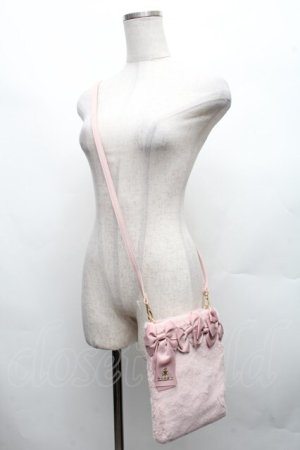 画像: m petit by misako / AMリボンショルダーバッグ  ピンク S-26-03-08-012-LO-BG-AS-ZS