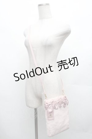 画像: m petit by misako / AMリボンショルダーバッグ  ピンク S-26-03-08-012-LO-BG-AS-ZS