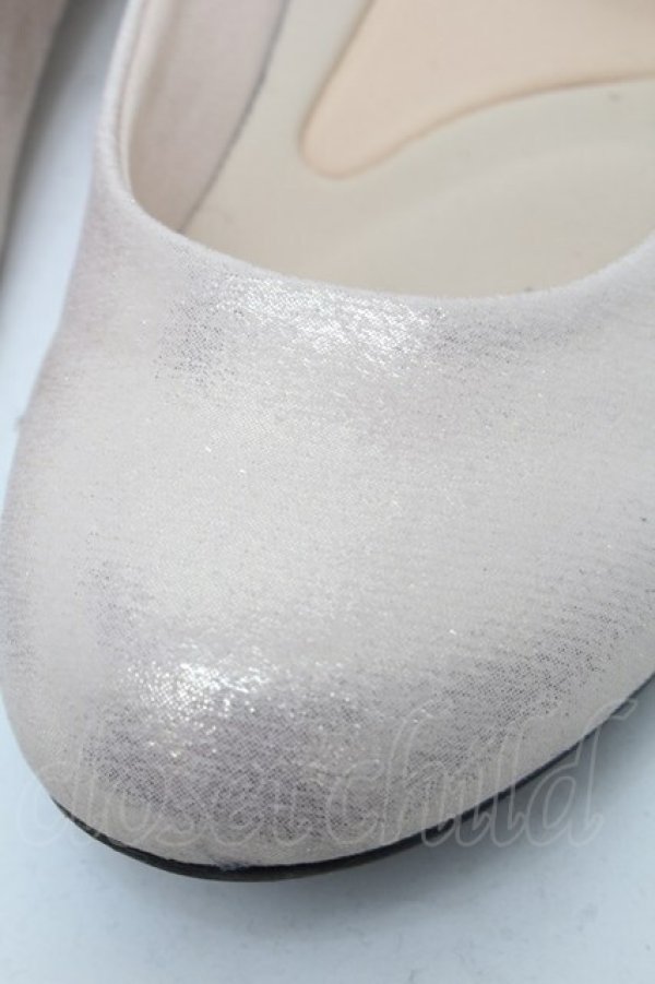 画像4: あしながおじさん / ラメパンプス 23.5 アイボリー S-26-03-08-002-PU-SH-HR-ZS (4)
